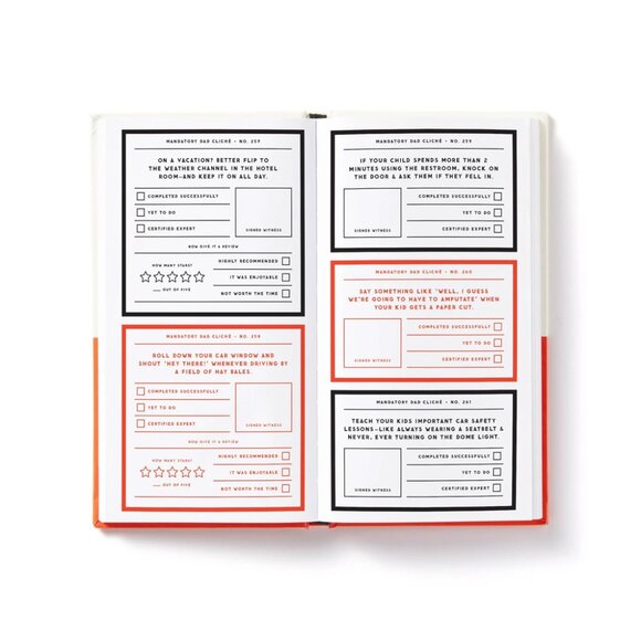 A Trillion Cliches Every Dad Will Do Prompted Journal - Picture 3 of 3